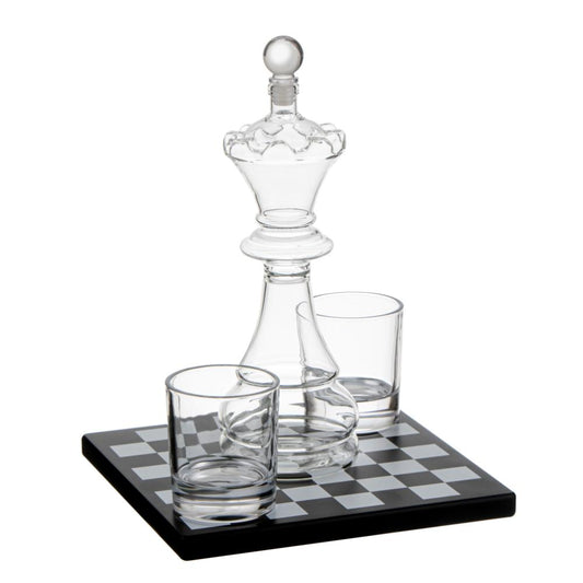 Tempa Preston Chess Whisky Set