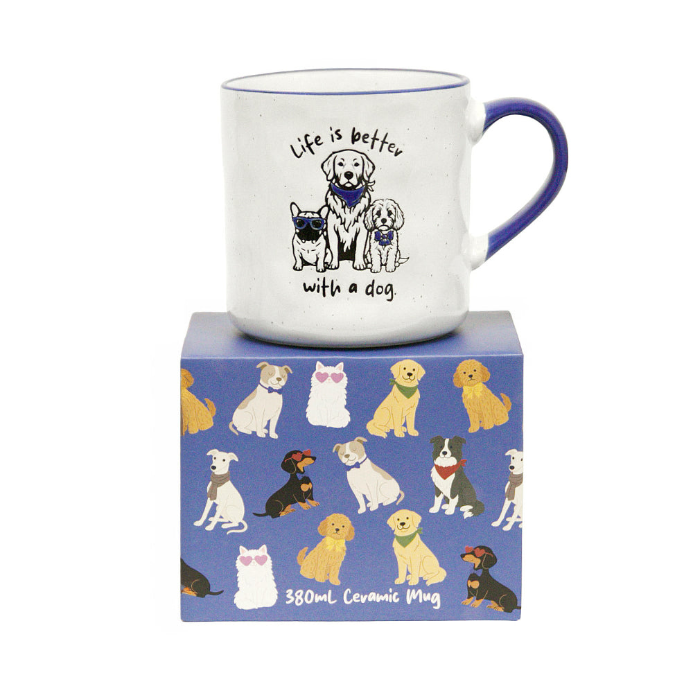 Splosh Loved By My Life Is Better With A Dog Mug