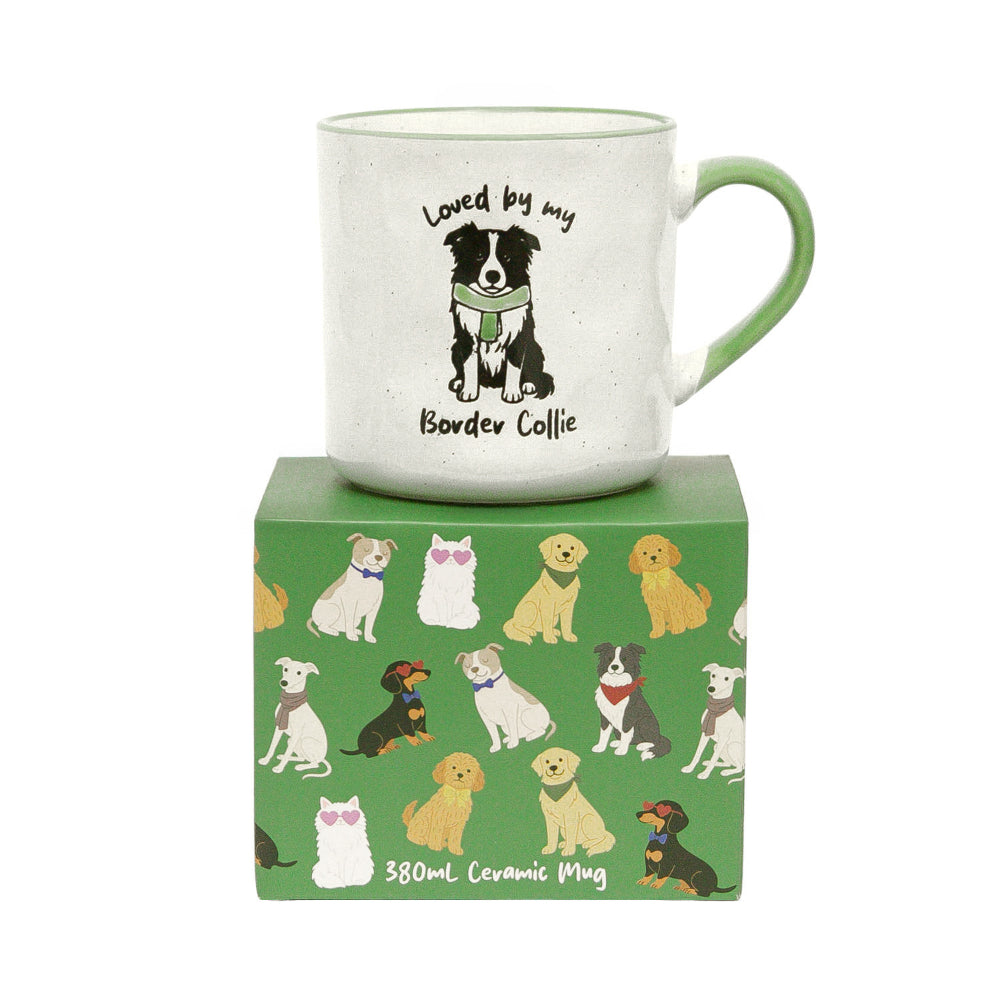 Splosh Loved By My Border Collie Mug