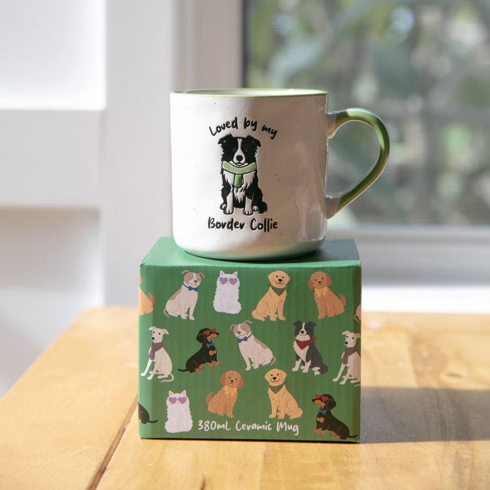 Splosh Loved By My Border Collie Mug