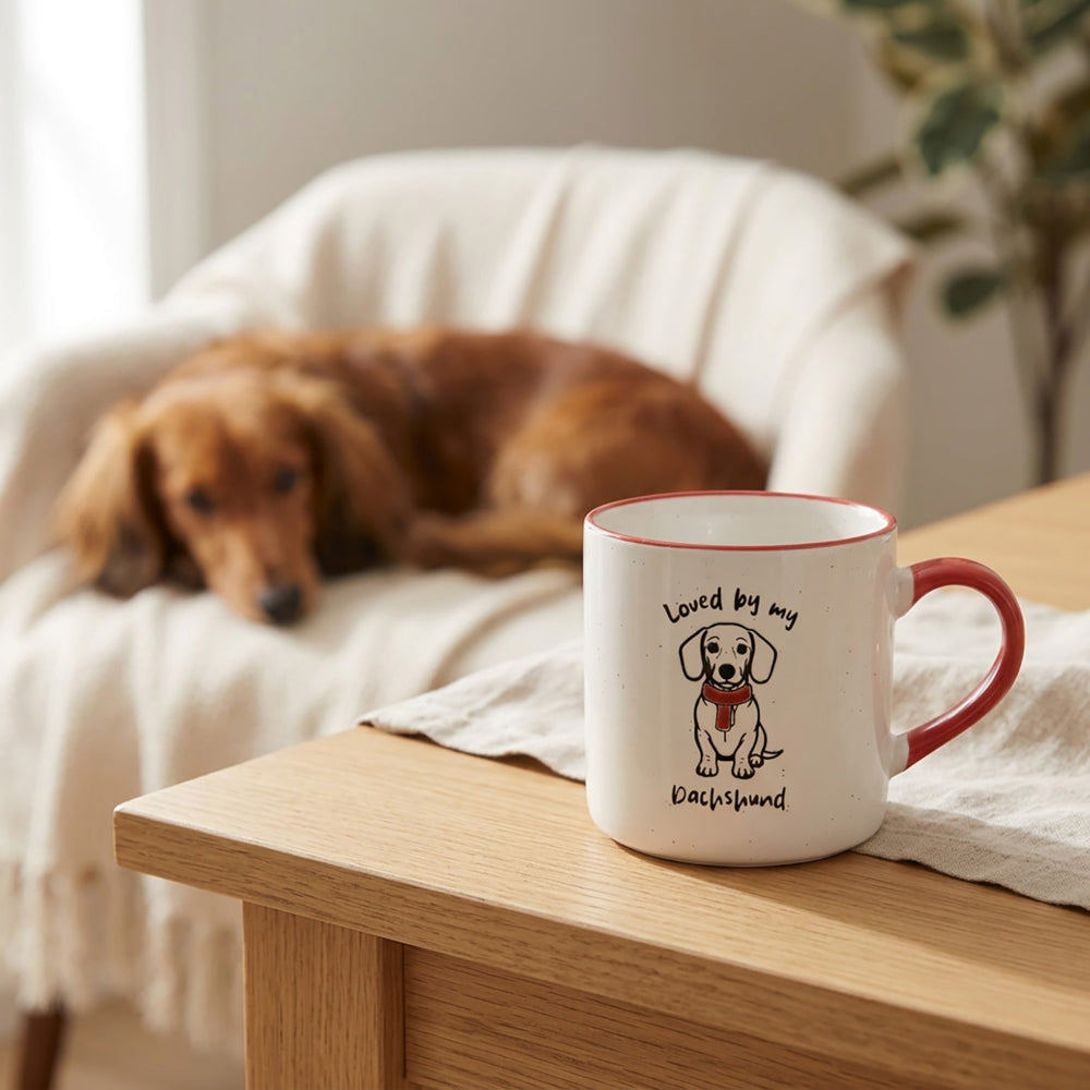Splosh Loved By My Dachshund Mug