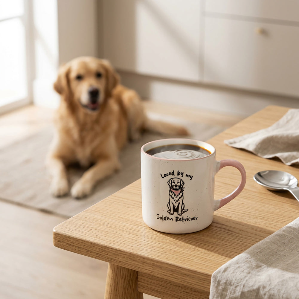 Splosh Loved By My Golden Retriever Mug