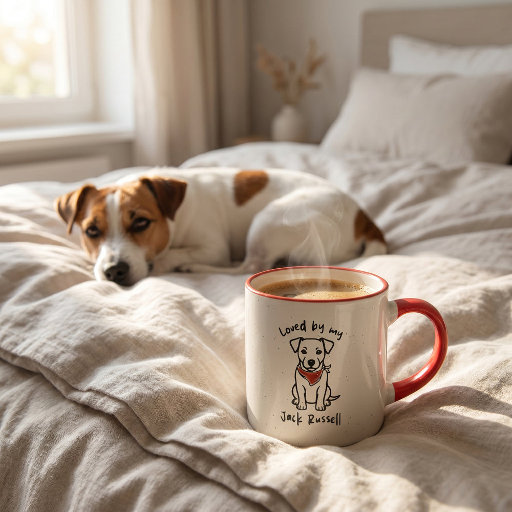 Splosh Loved By My Jack Russell Mug