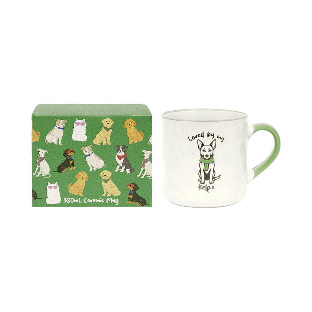 Splosh Loved By My Kelpie Mug