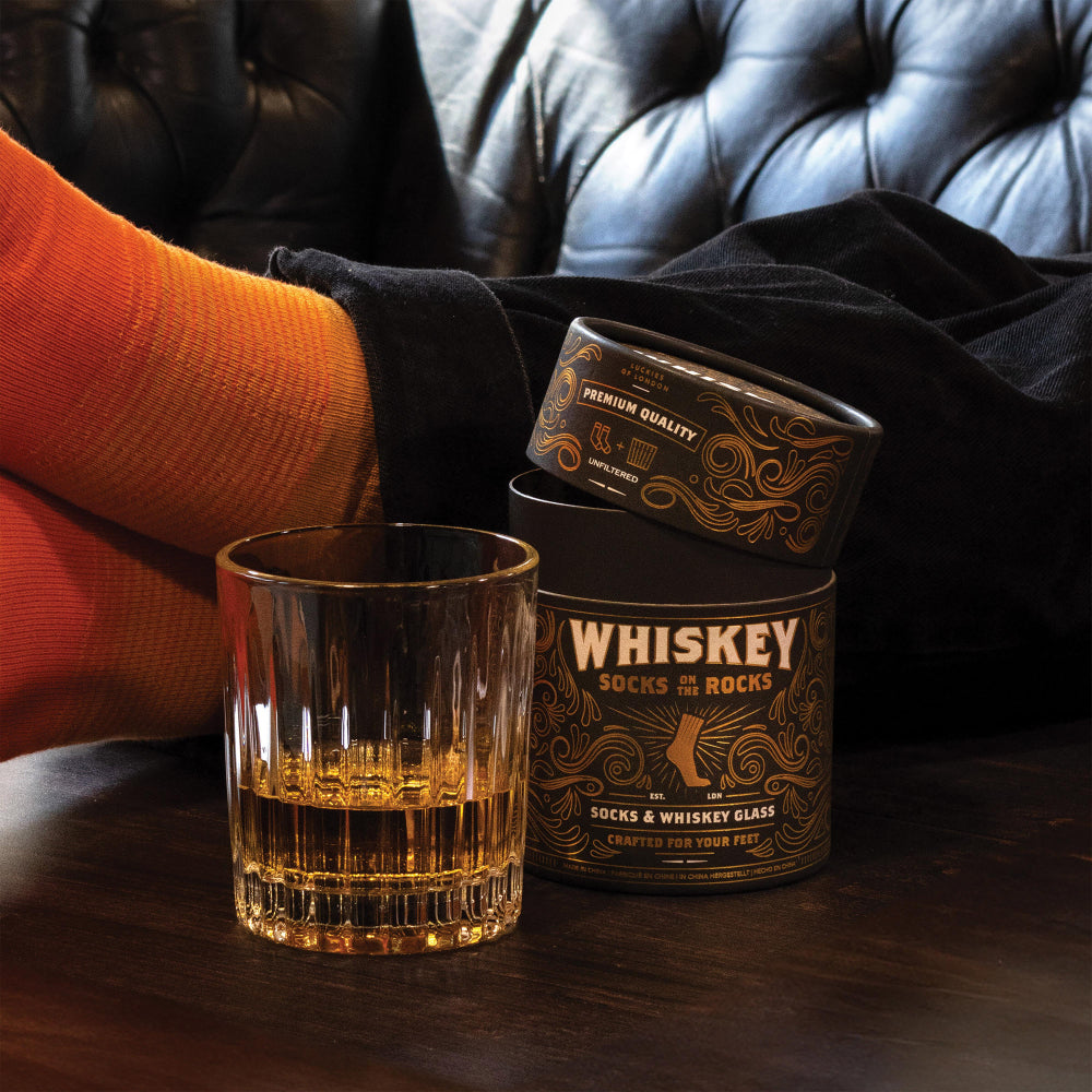 Luckies Whisky Socks on the Rocks Set