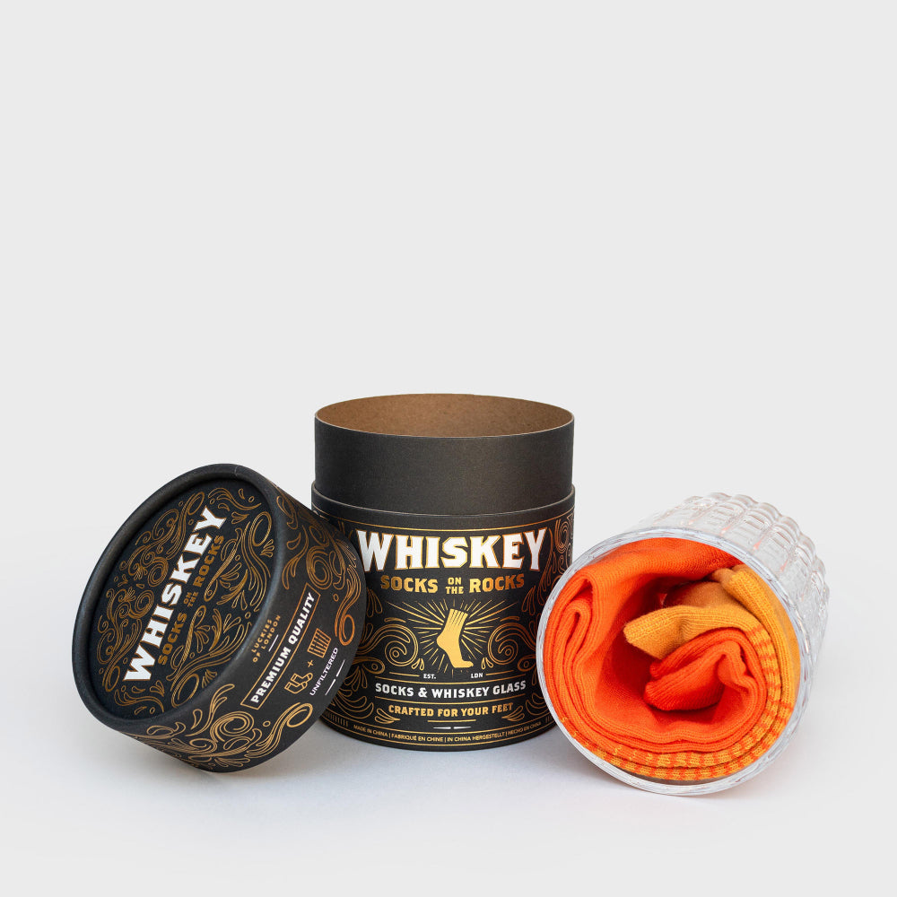 Luckies Whisky Socks on the Rocks Set