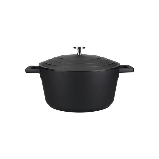 Mastercraft Casserole Dish Cast Aluminium 24cm Black