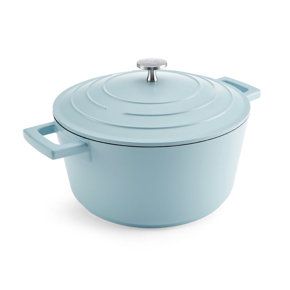 Mastercraft Casserole Dish Cast Aluminium 24cm Sky Blue