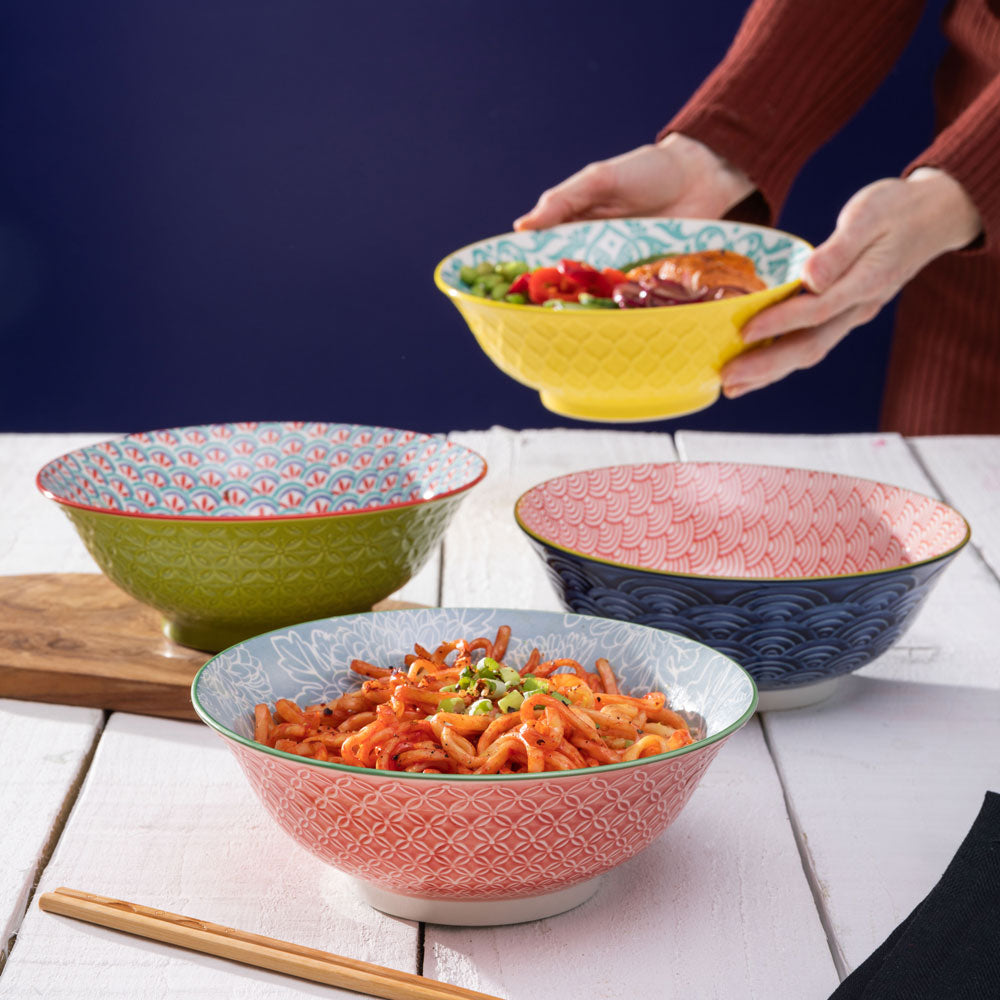 Mikasa Glazed Stoneware Ramen Bowl