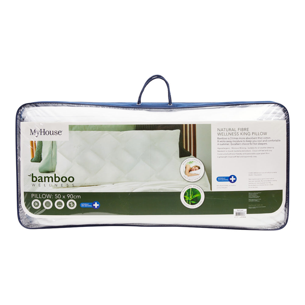 Bamboo Wellness Pillow King
