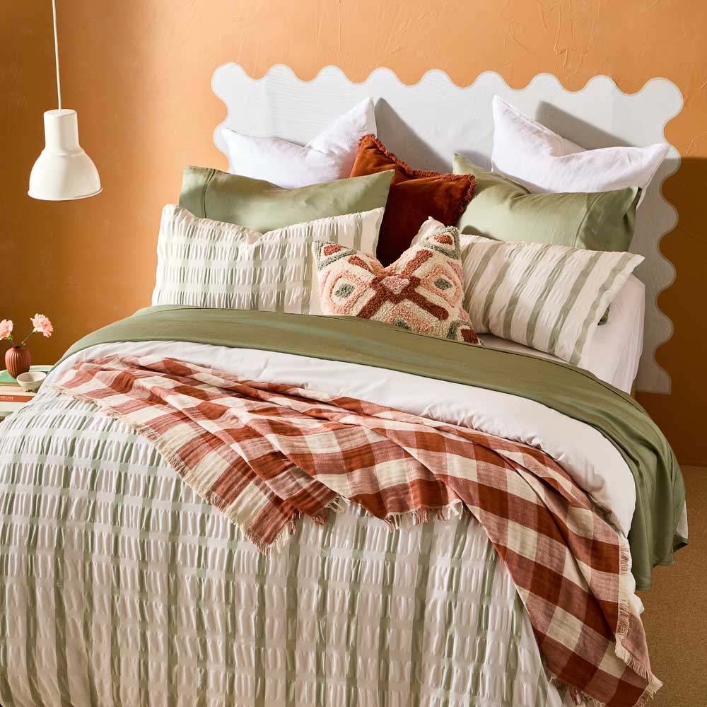 Adorn Living Faye Quilt Cover Set