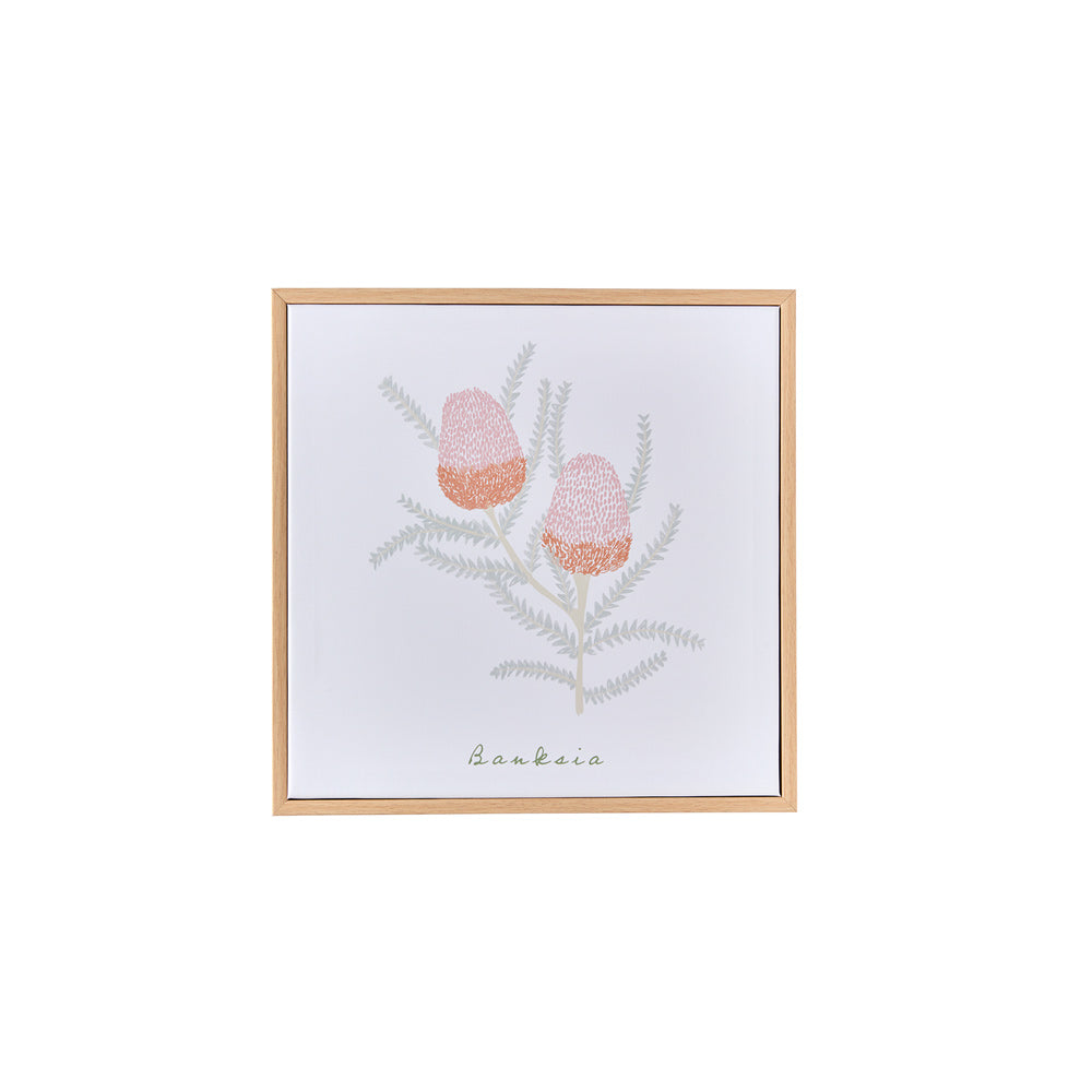 MyHouse Mimi Wall Art Banksia 30x30cm
