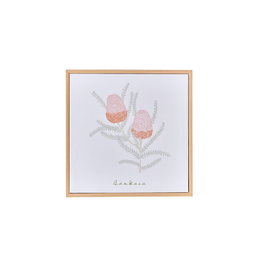 MyHouse Mimi Wall Art Banksia 30x30cm
