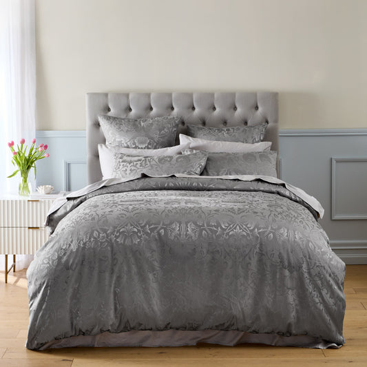 Adorn Living Royce Satin Quilt Cover Set