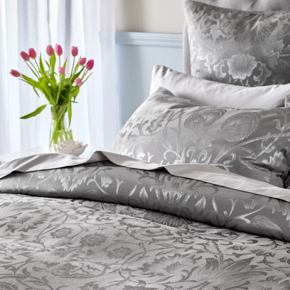 Adorn Living Royce Satin Quilt Cover Set