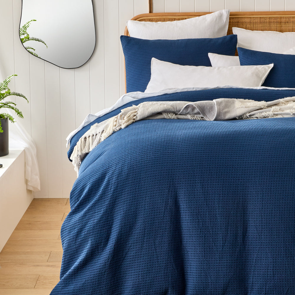 MyHouse Finn Waffle Quilt Cover Set