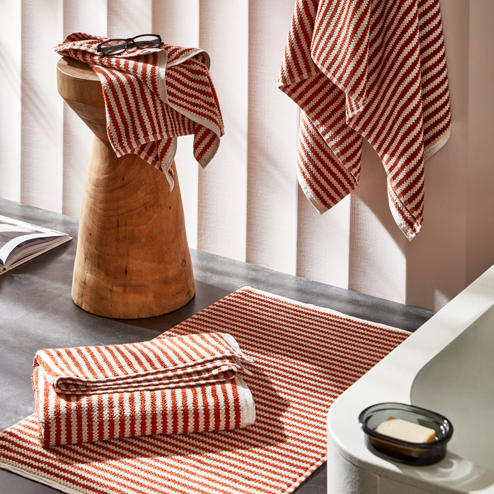 Neale Whitaker Textured Bath Towel Collection