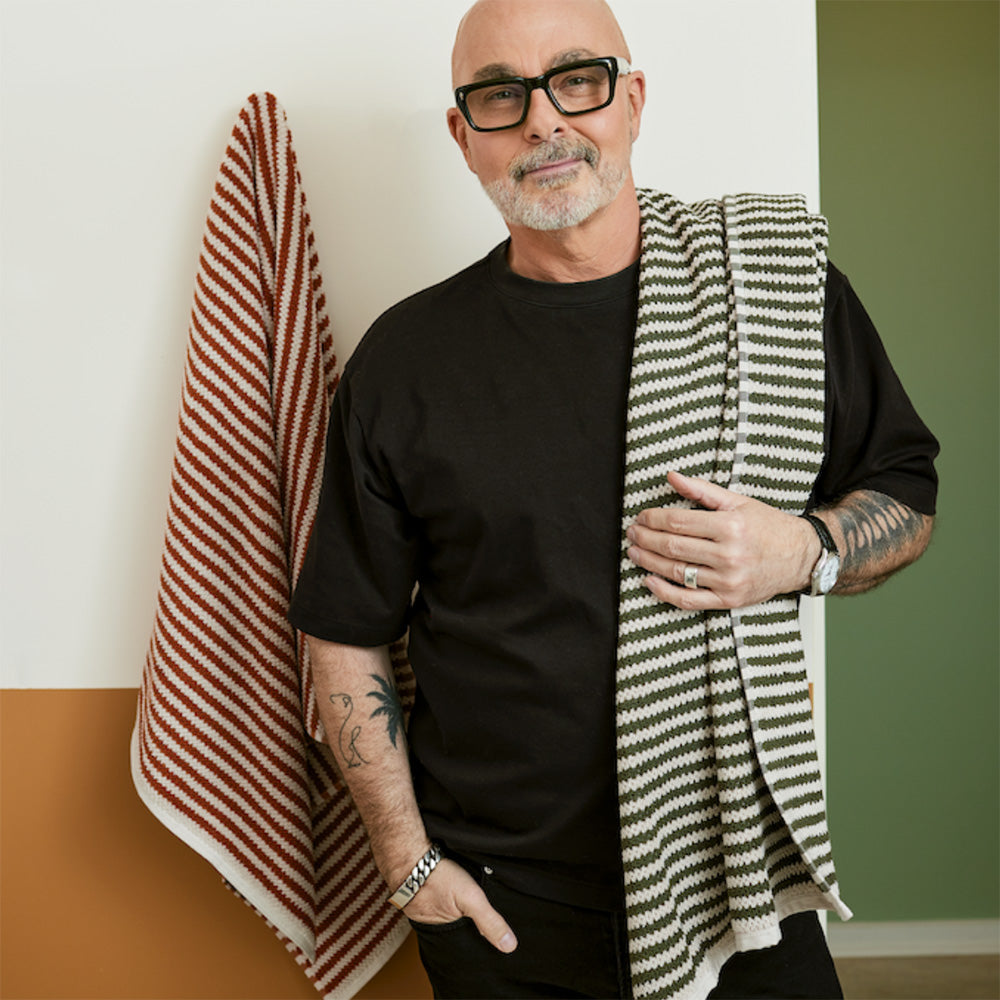 Neale Whitaker Textured Bath Towel Collection
