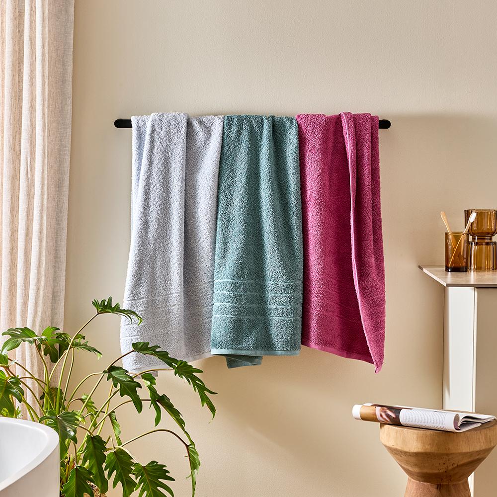 Adorn Living Set Of 6 Essential Bath Towels