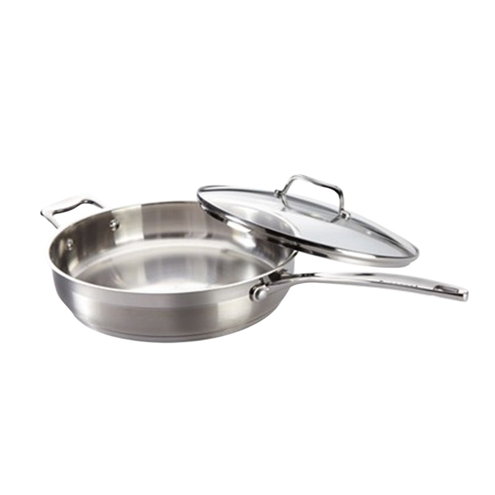 Baccarat iconiX Stainless Steel Saute Pan with Lid 28cm at MyHouse