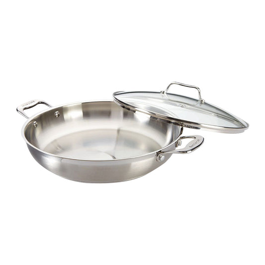 Baccarat iconiX Stainless Steel Chef Pan with Lid 32cm at MyHouse