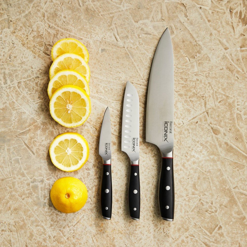 Baccarat iconiX 3 Piece Knife Set