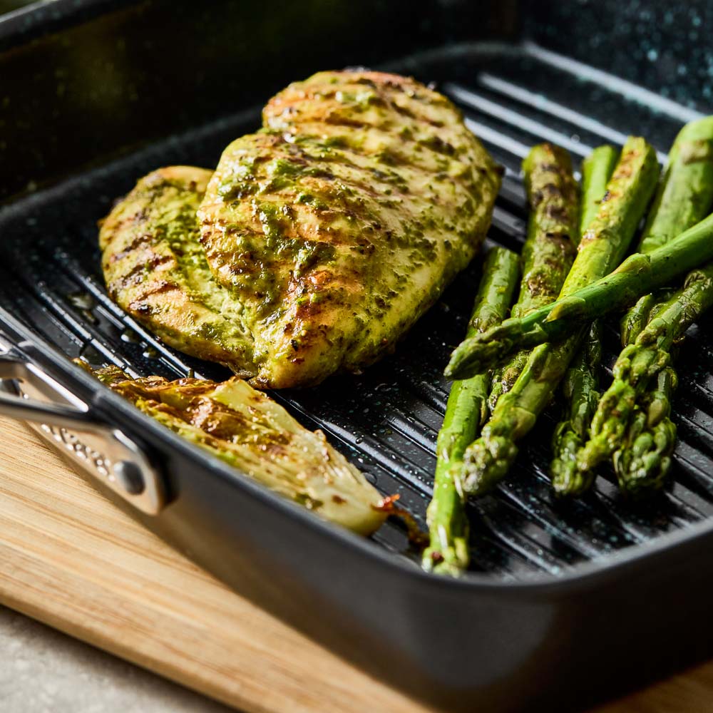 Baccarat GREEN STONE Grill Pan 27cm