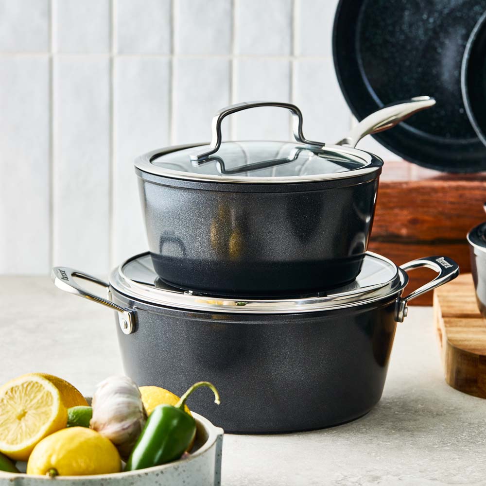 Baccarat GREEN STONE 6 Piece Cookware Set