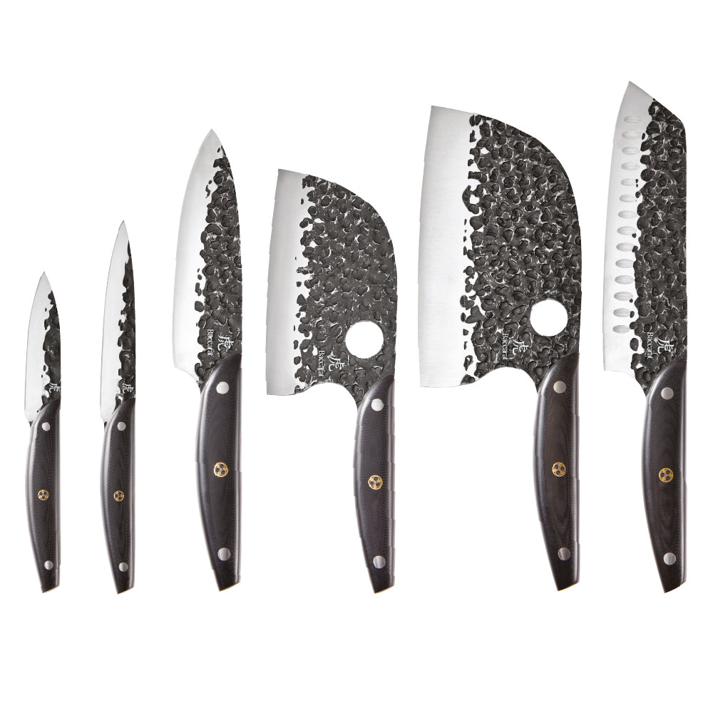 Baccarat KUROI KIBA 7 Piece Knife Block at MyHouse