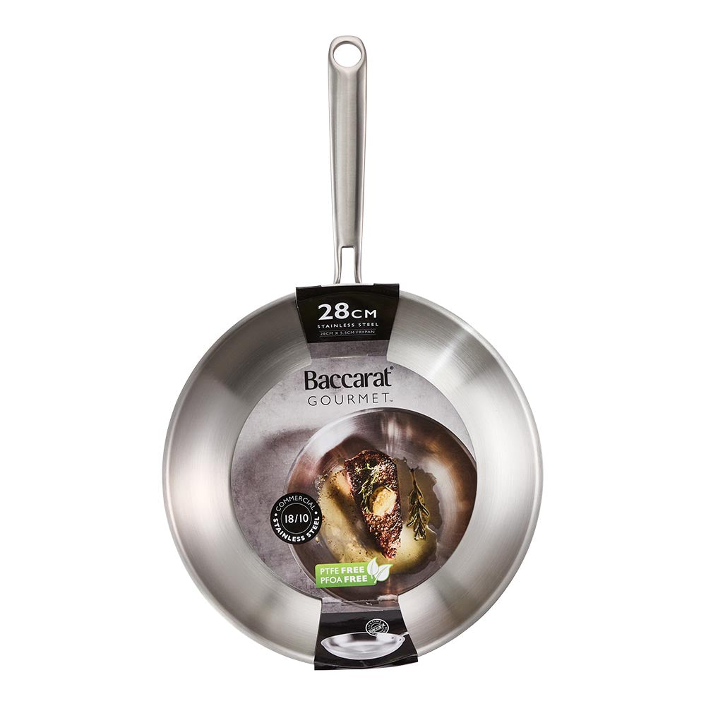 Baccarat Gourmet Stainless Steel Frypan 28cm packaging image at MyHouse