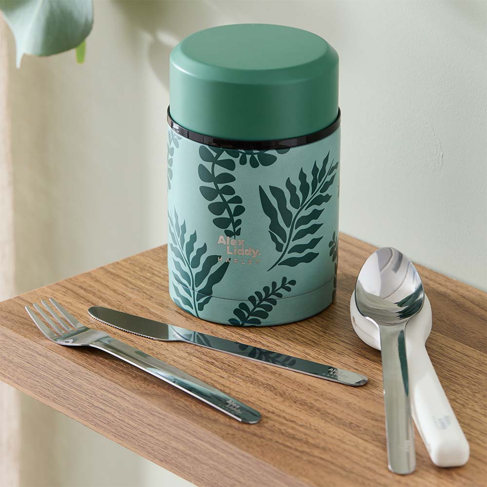 Alex Liddy Harley Food Jar 500ml Green Floral at MyHouse