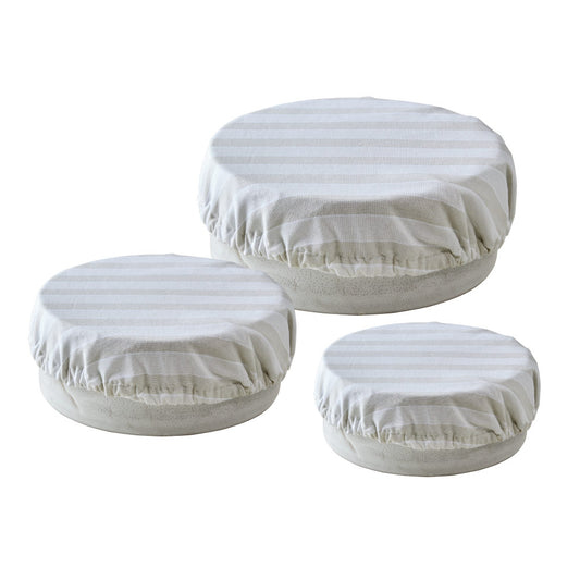 Alex Liddy Harley Set of 3 Striped Food Covers at MyHouse