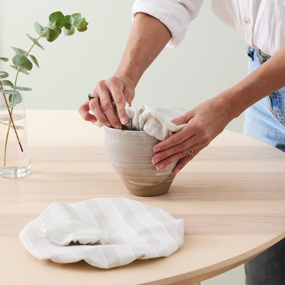 Alex Liddy Harley Set of 3 Striped Food Covers at MyHouse