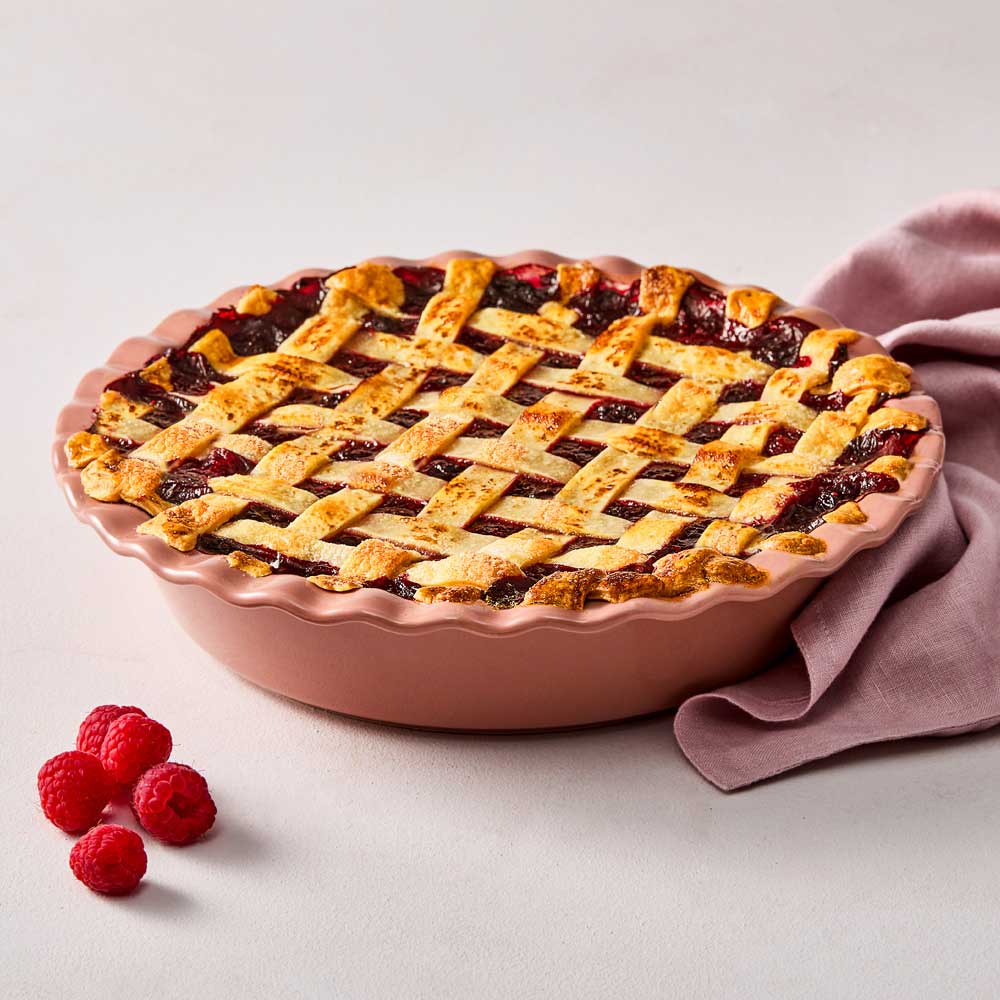 Alex Liddy Posy Pie Dish 27cm Brown at MyHouse