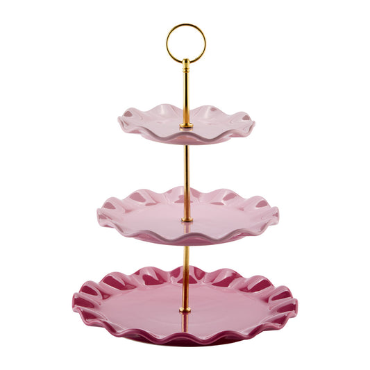 Alex Liddy Posy 3 Tier Cake Stand Pink at MyHouse