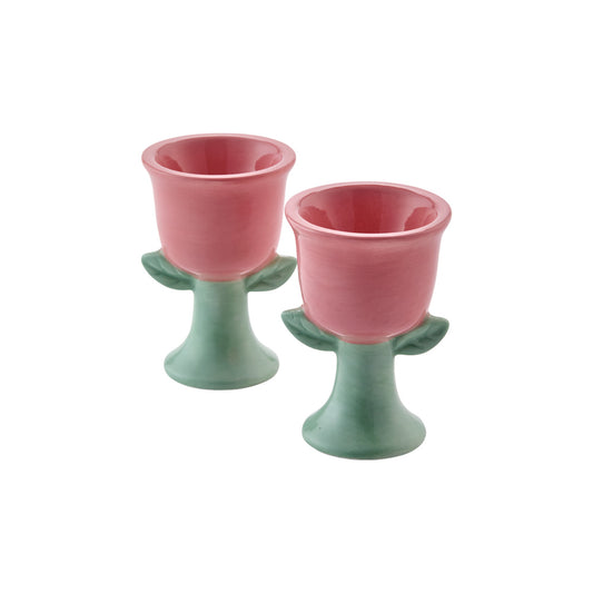Alex Liddy Posy Set of 2 Egg Cups Flower shaped at MyHouse