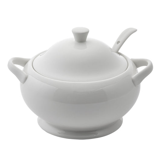 Alex Liddy Classic Soup Tureen 3L White Fine Bone China at MyHouse