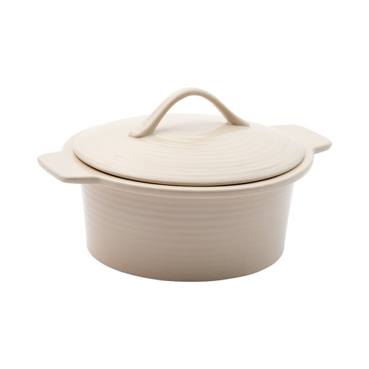 OvenBake Casserole Dish with Lid 3L Oat Cream at MyHouse