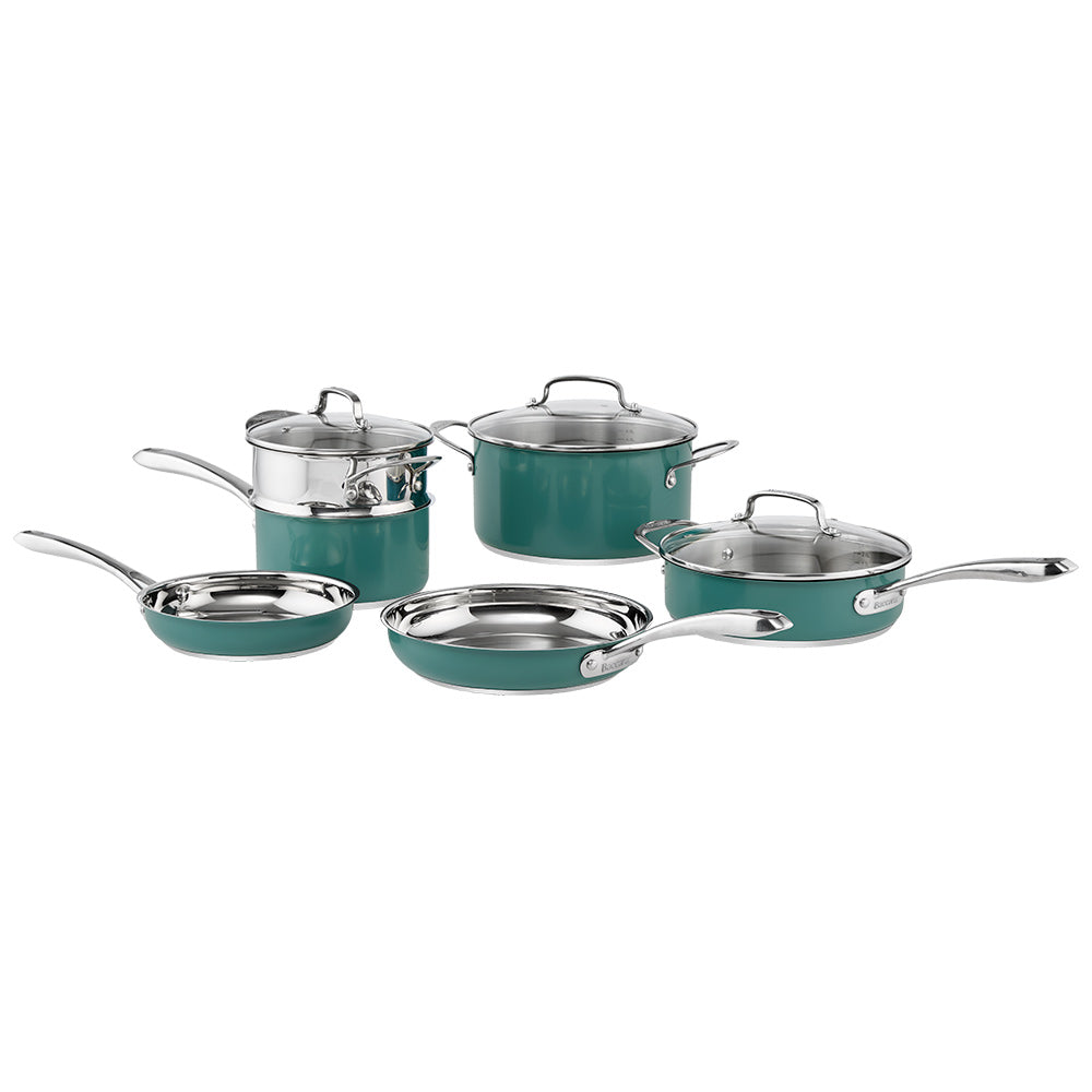 Baccarat SIGNATURE 6 Piece Cookware Set Forest Green at MyHouse