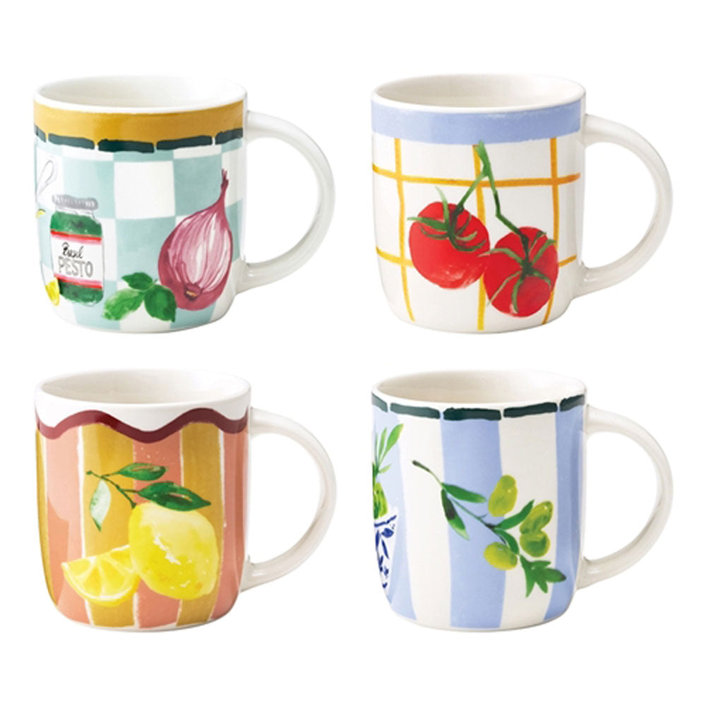 Porto Valentina Mugs Set of 4 300ml