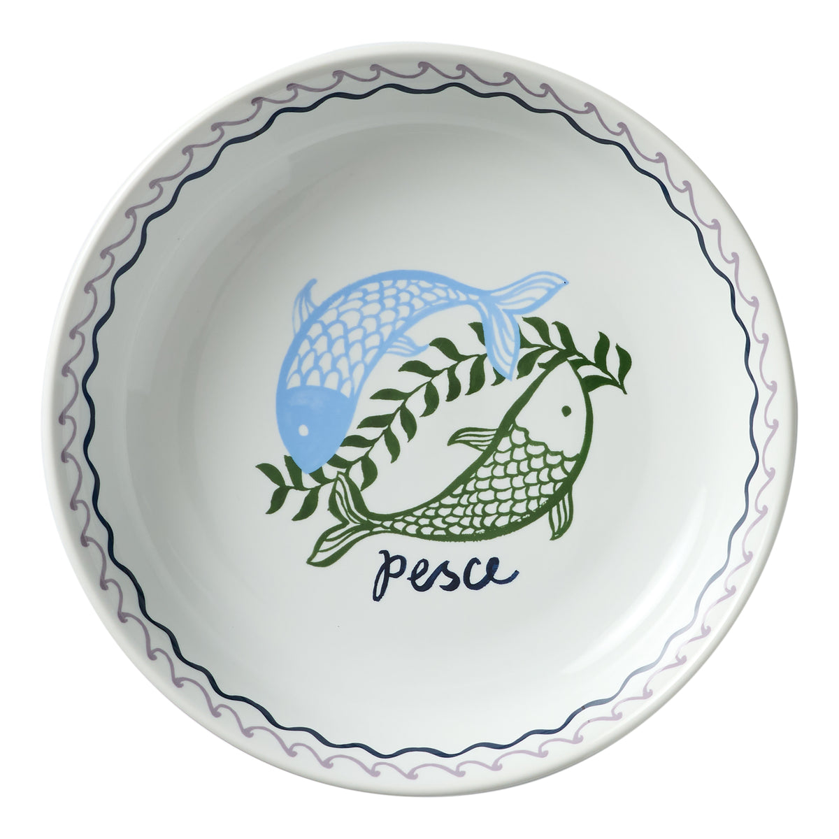 Porto Nautilus Round Serving Bowl 30x6cm