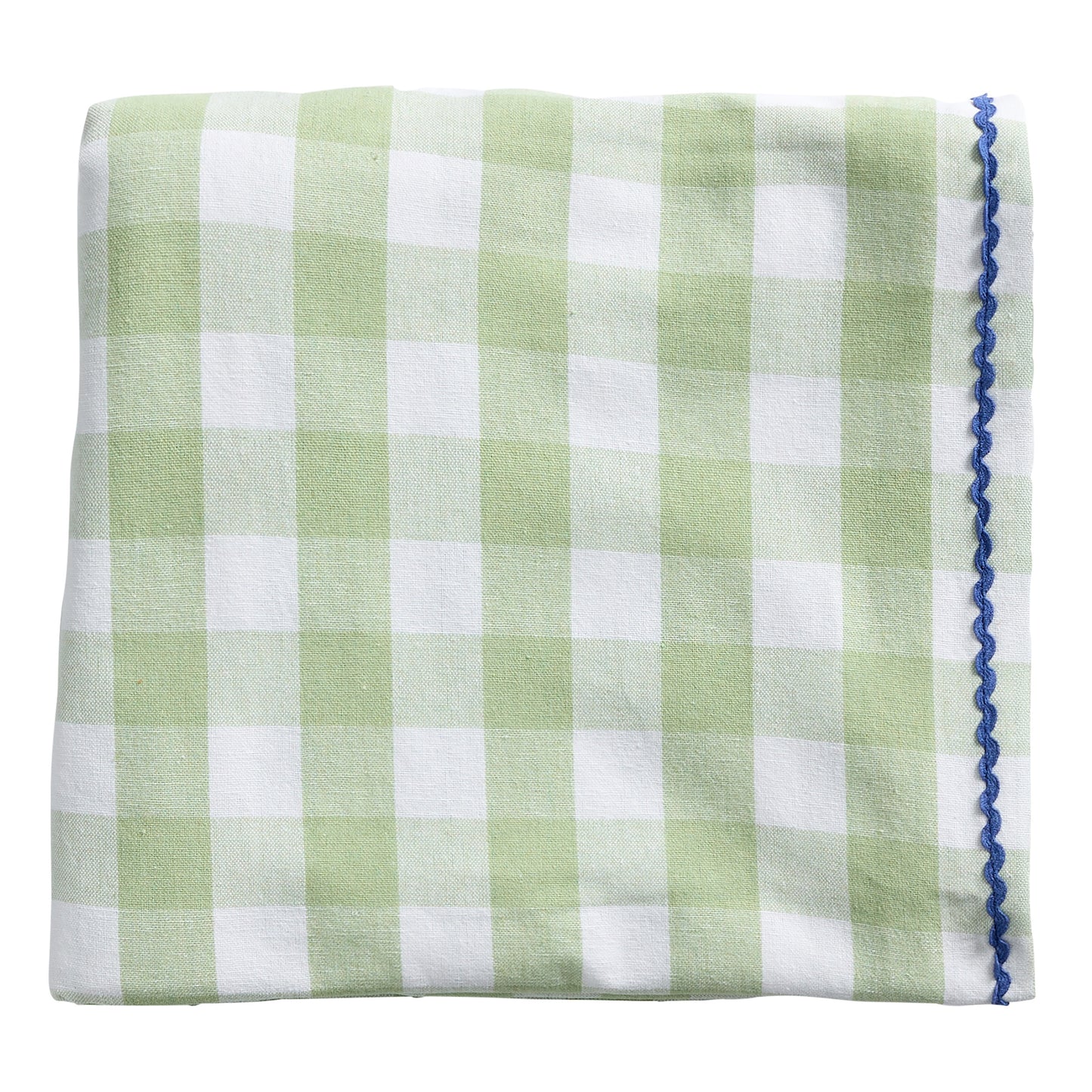 Porto Gingham Table Cloth 150x230cm Sage