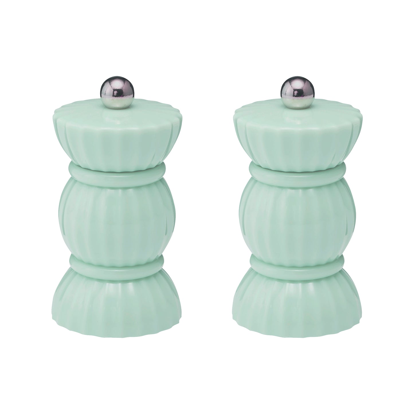 Porto Bon Bon Set of 2 Salt and Pepper Grinders 10cm