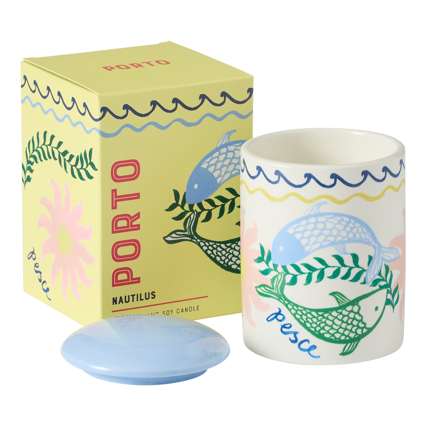 Porto Nautilus Ceramic Candle 250ml