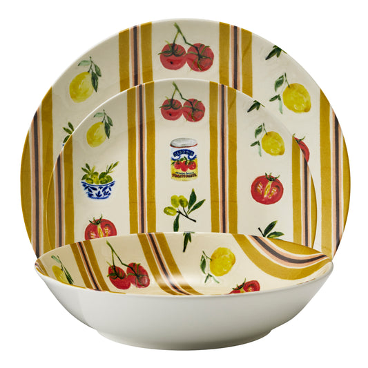 Porto Valentina 12 Piece Summer Dinner Set
