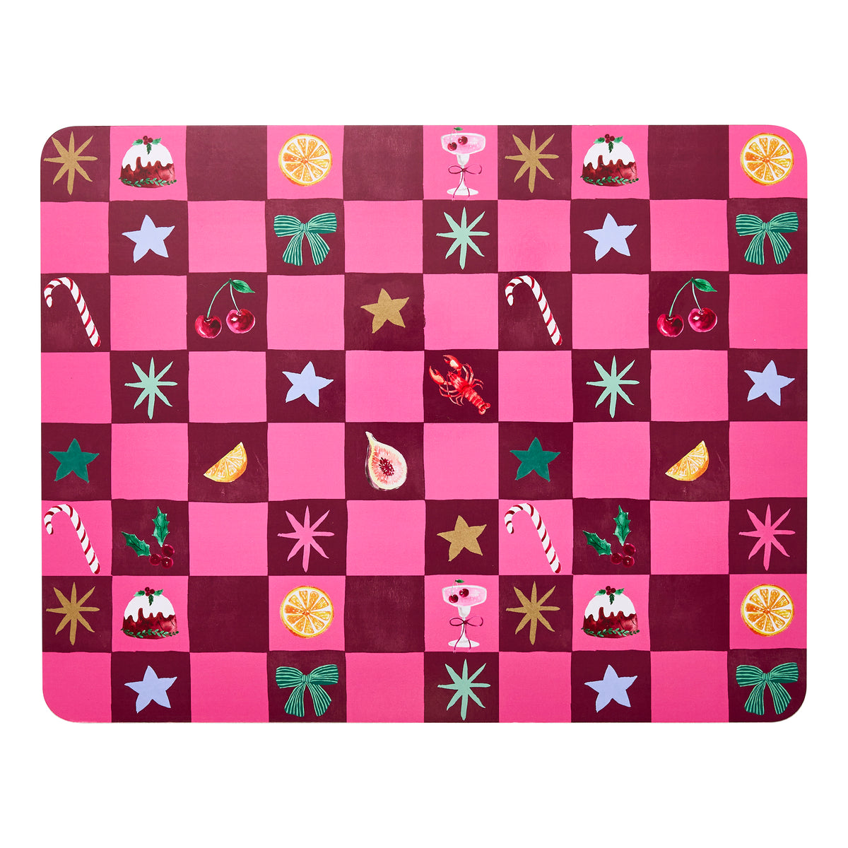 Porto Tis' the Season Set of 4 Placemats