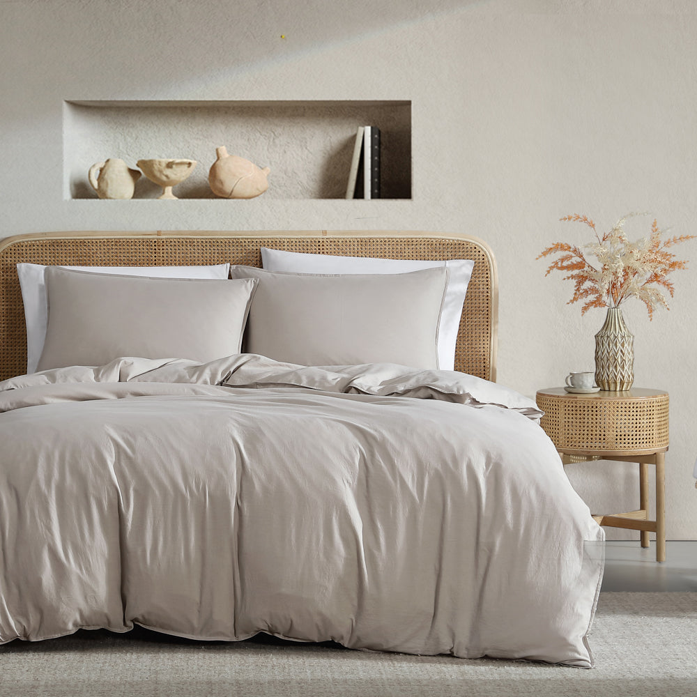 Ardor Vintage Washed Quilt Cover Set