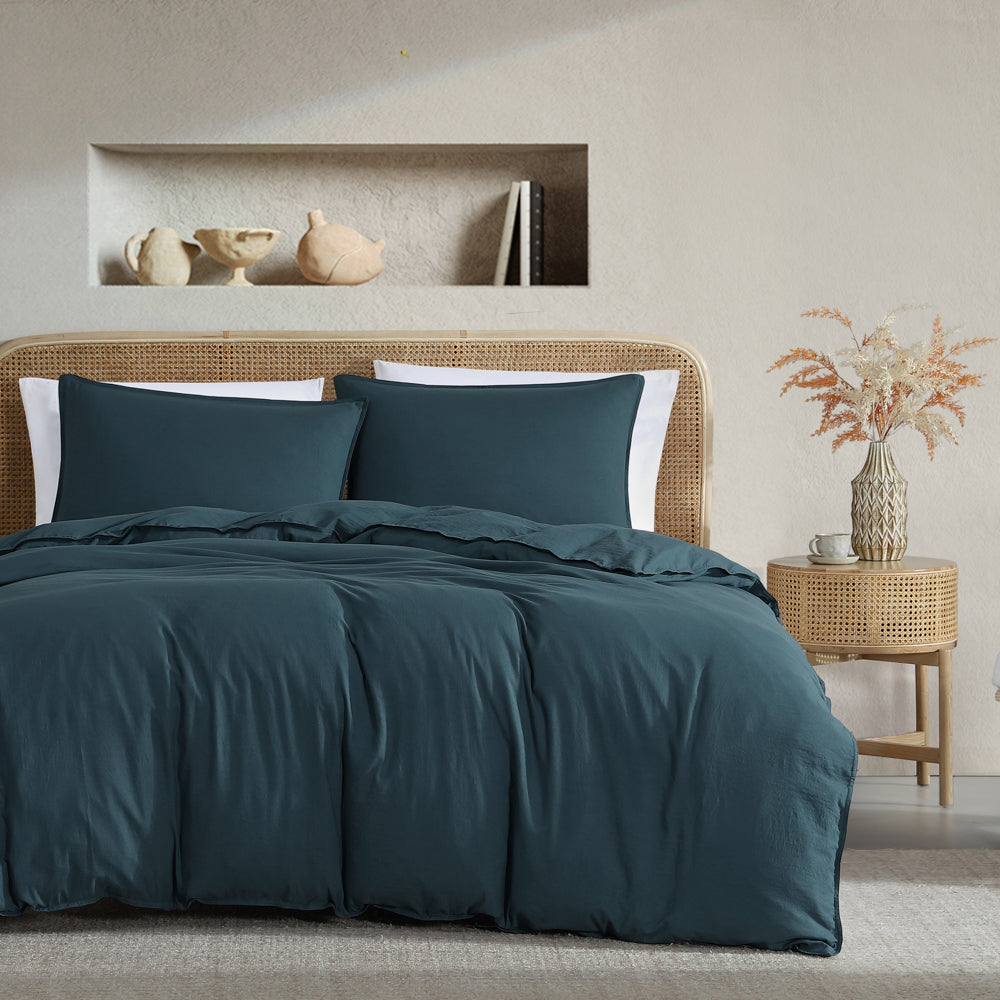 Ardor Vintage Washed Quilt Cover Set