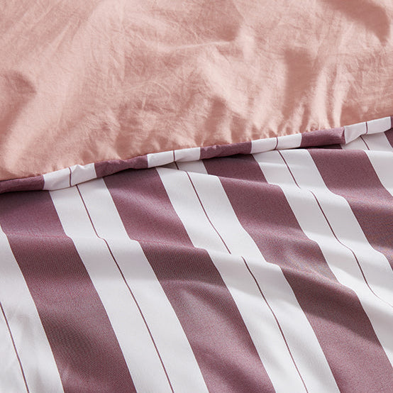 Ardor Eadie Stripe Quilt Cover Set