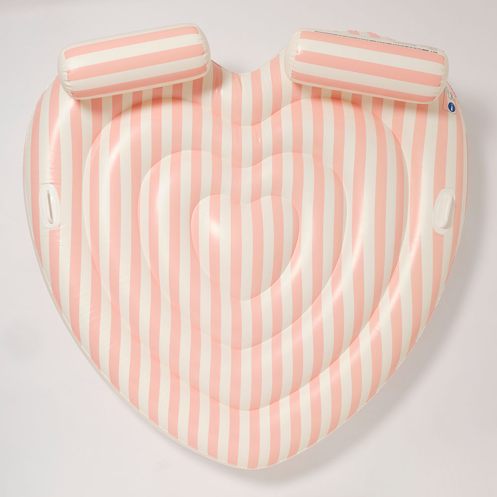 SUNNYLiFE Twin Heart Lie-On Float